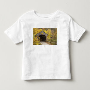 Camiseta De Bebé Puente cubierto, Vermont, EE. UU. 2