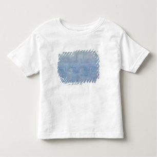 Camiseta De Bebé Puente de Claude Monet el   Waterloo: Efecto de la