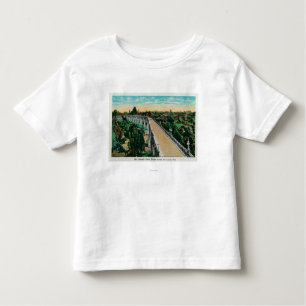 Camiseta De Bebé Puente de la calle de Colorado a través del Arroyo