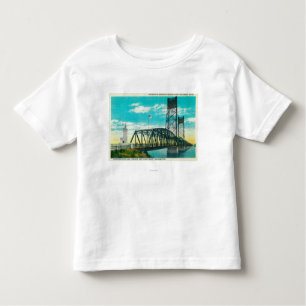 Camiseta De Bebé Puente de la carretera nacional sobre el río