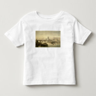 Camiseta De Bebé Puente de la catedral y de Londres de San Pablo