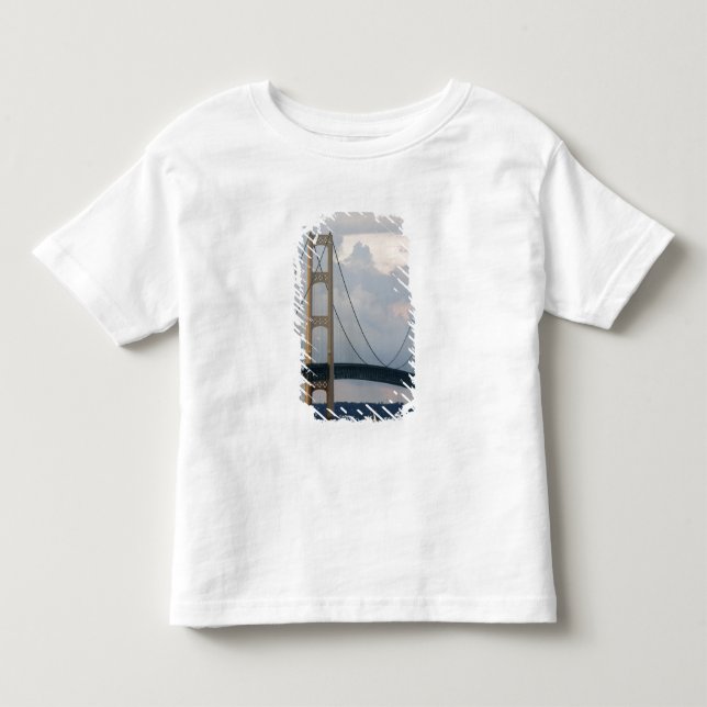 Camiseta De Bebé Puente de Mackinac, Michigan, EE. UU. (Anverso)