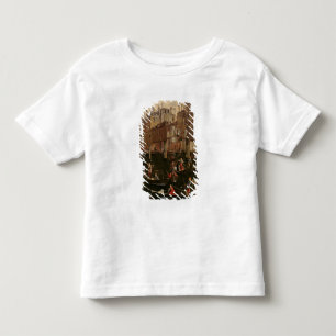 Camiseta De Bebé Puente de madera de Rialto, del milagro del Reli