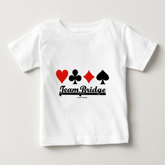 Camiseta De Bebé Puente del equipo (Anverso)