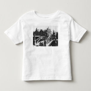 Camiseta De Bebé Puente en el Speicherstadt Hamburgo, c.1910