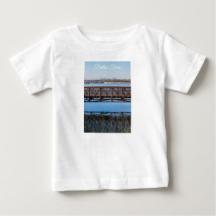 Camiseta De Bebé Puente en Rock Blanco