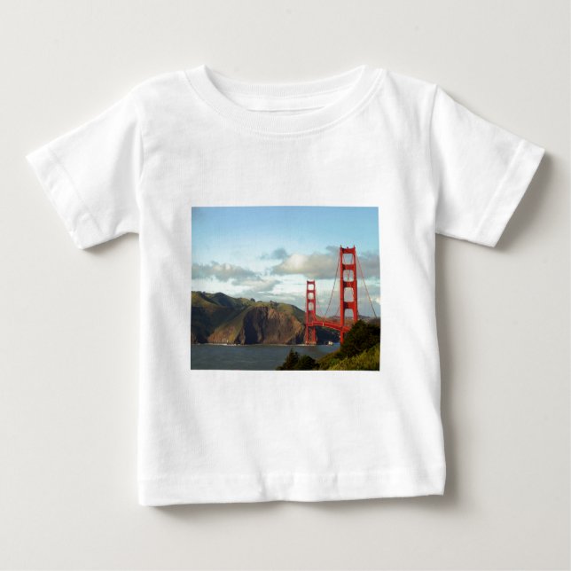 Camiseta De Bebé Puente Golden Gate (Anverso)