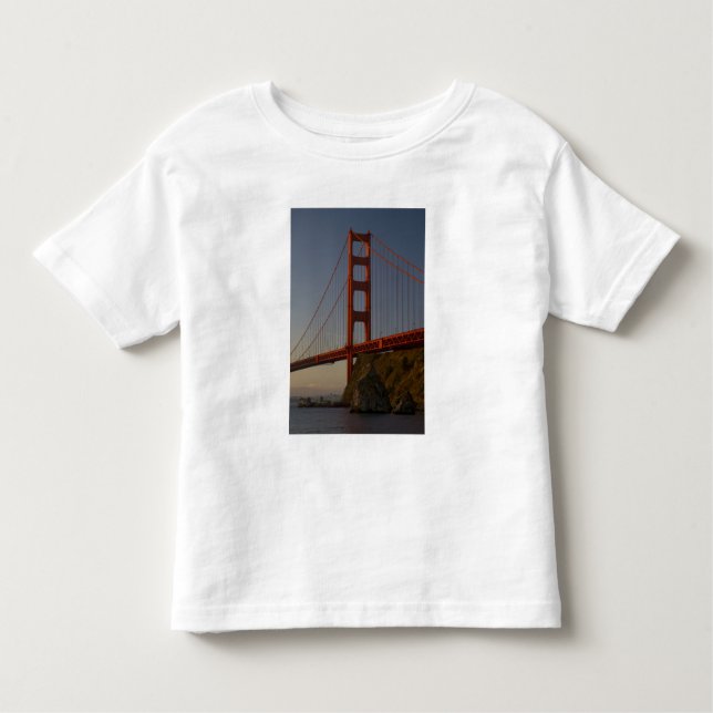 Camiseta De Bebé Puente Golden Gate y San Francisco (Anverso)