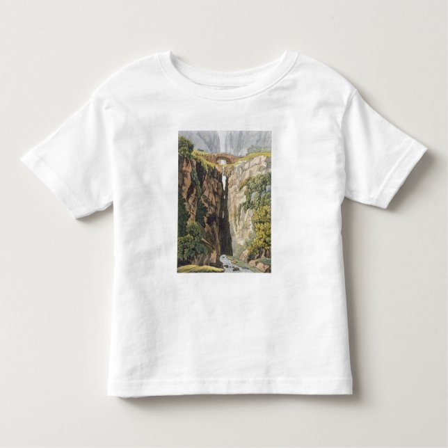 Camiseta De Bebé Puente natural, d'Icononzo de Valle (litho del (Anverso)