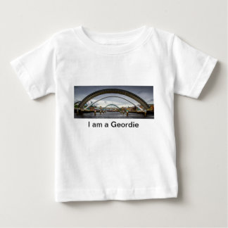 Camiseta De Bebé Puentes sobre el río Tyne Tee Shirt