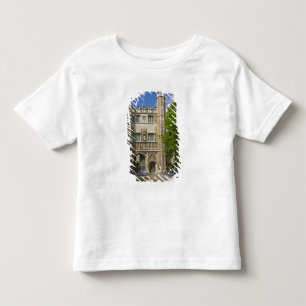 Camiseta De Bebé Puerta al Trinity College y filas de bicicletas,