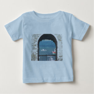 Camiseta De Bebé Puerta griega al océano