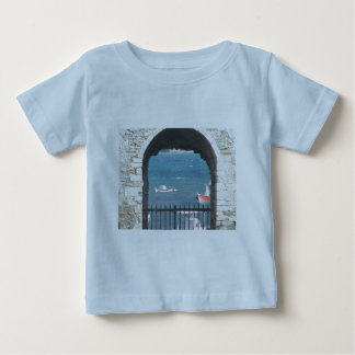 Camiseta De Bebé Puerta griega al océano