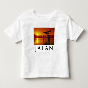 Camiseta De Bebé Puerta O-Torii, santuario de Itsukushima   Miyajim