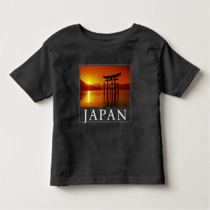 Camiseta De Bebé Puerta O-Torii, santuario de Itsukushima   Miyajim