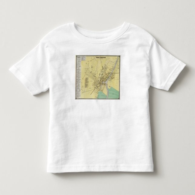 Camiseta De Bebé Puerto Chester, NY (Anverso)