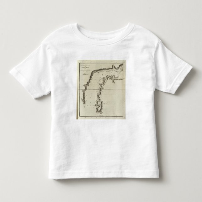 Camiseta De Bebé Puerto de Samaganooda, Alaska (Anverso)