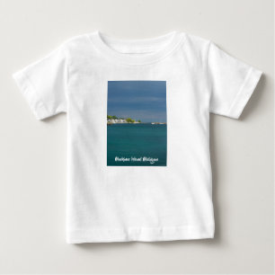 Camiseta De Bebé Puerto Isla Mackinac