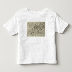 Camiseta De Bebé Puerto y ciudad de Argel, c.1572 (grabado)