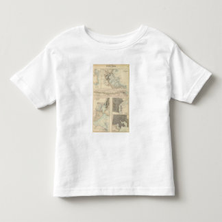 Camiseta De Bebé Puertos y puertos septentrionales en los Estados