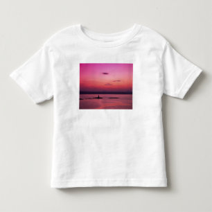 Camiseta De Bebé Puesta de sol sobre la isla de Skye, desde Mallaig