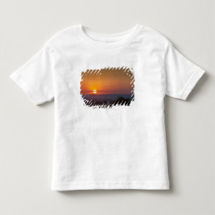 Camiseta De Bebé Puesta del sol sobre el paisaje africano