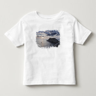 Camiseta De Bebé Puesta del sol sobre la costa costa irlandesa