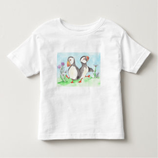 Camiseta De Bebé Puffin Polka