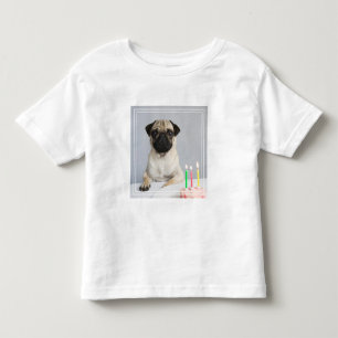 Camiseta De Bebé Pug de cumpleaños