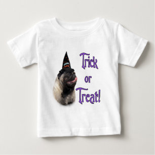 Camiseta De Bebé Pug (flauta) Trick