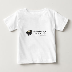 Camiseta De Bebé pug - más razas de perros