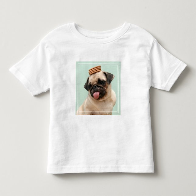 Camiseta De Bebé Pug quiere tratamientos (Anverso)