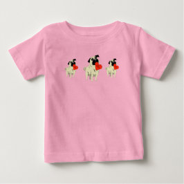 Camiseta De Bebé Pug sé mi San Valentín