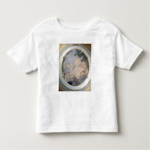 Camiseta De Bebé Pulcinella en un oscilación, 1797 (fresco)