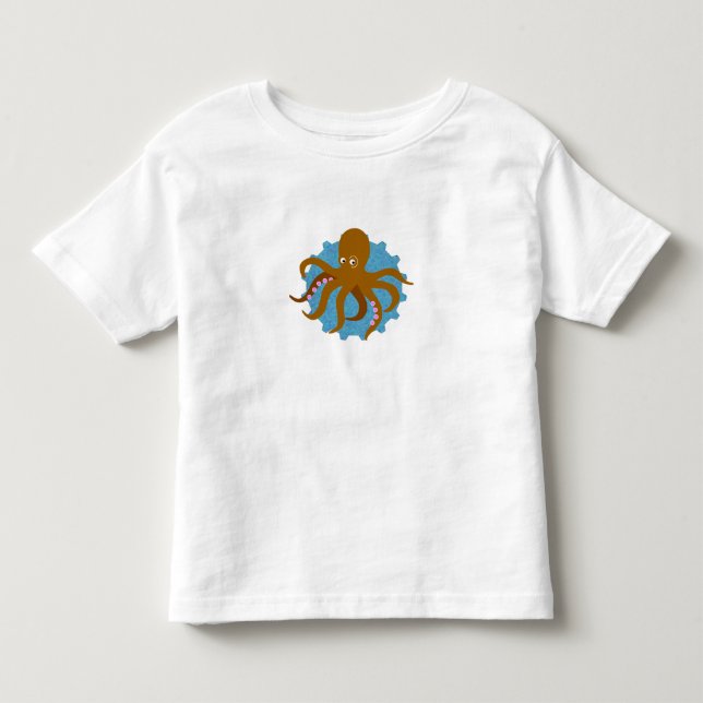 Camiseta De Bebé Pulpo (Anverso)
