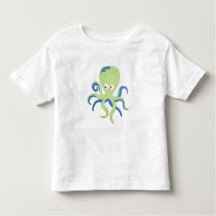 Camiseta De Bebé Pulpo