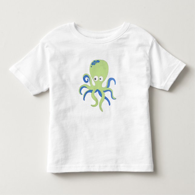 Camiseta De Bebé Pulpo (Anverso)