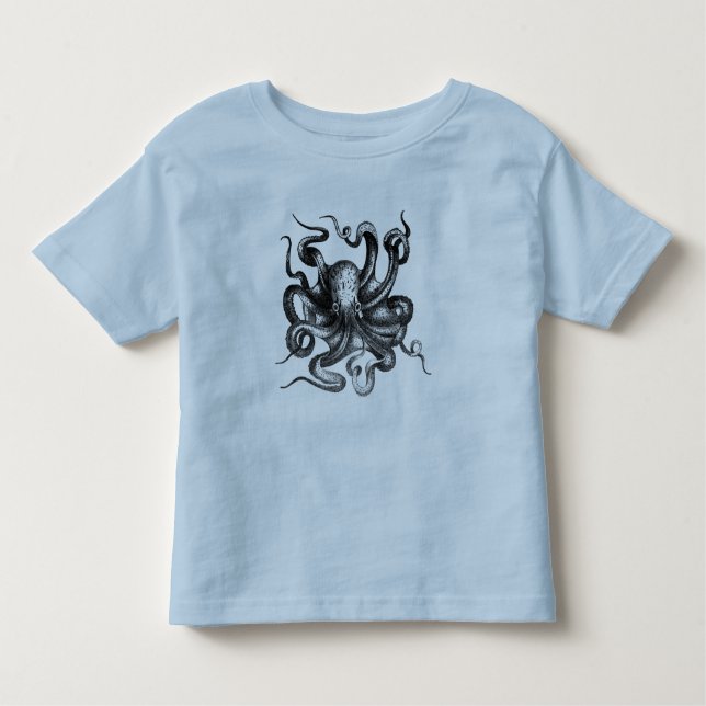 Camiseta De Bebé Pulpo (Anverso)