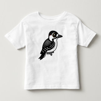 Camiseta De Bebé Pulsación de corriente Roja-cockaded de Birdorable