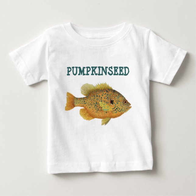 Camiseta De Bebé Pumpkinseed Sunfish Apparel (Anverso)