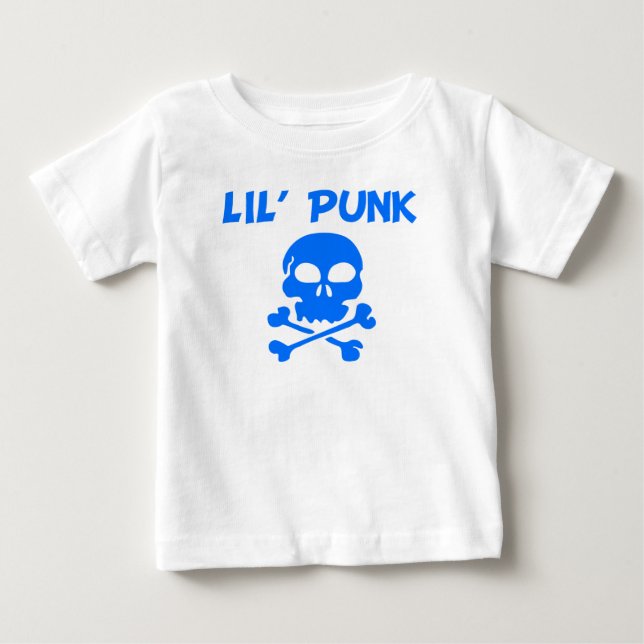 Camiseta De Bebé Punk Lil' (Anverso)
