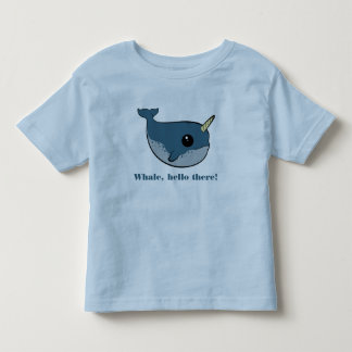 Camiseta De Bebé Punny Narwhal