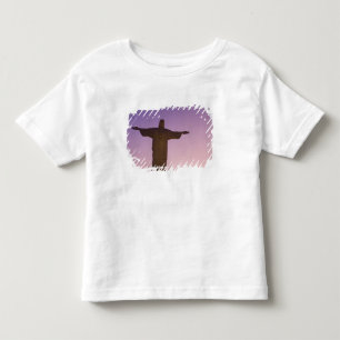 Camiseta De Bebé Punto de vista, estatua de Cristo en Corcovado, 70