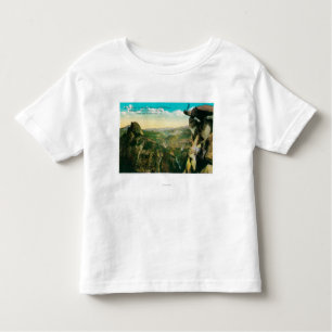 Camiseta De Bebé Punto del glaciar, media bóveda, y valle de