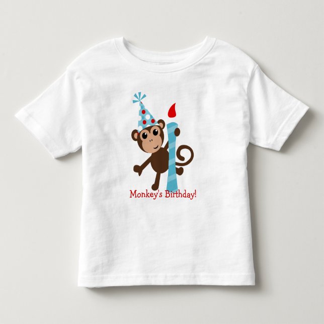 Camiseta De Bebé Puntos de mono (Anverso)