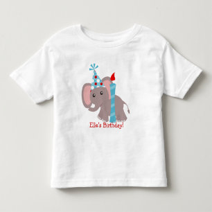 Camiseta De Bebé Puntos elefantes
