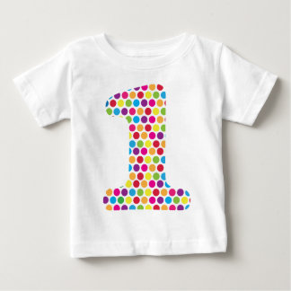 Camiseta De Bebé Puntos felices