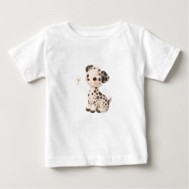 Camiseta De Bebé Puppy Baby T-Shirt – Cute Spotted & Striped Babies