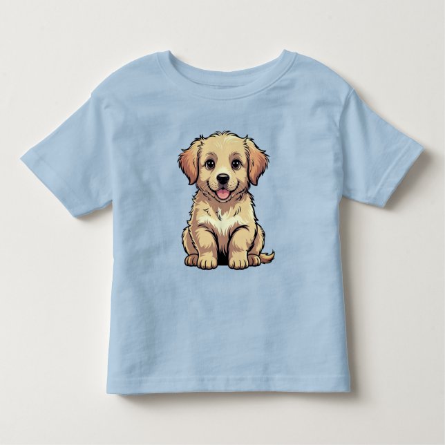 Camiseta De Bebé Puppy dog  (Anverso)
