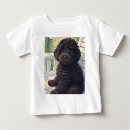 Camiseta De Bebé Puppy Portuguese Water Dog - All Sizes